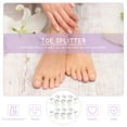 16 Pcs Rhinestones Nail Art Toes Separators Nail Art Toe Spacers Toe