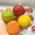 thumbnail image 3 of Squeezable Stress Relieving Toys Moldable Pearls Bayberries Handmade Balls, 3 of 6
