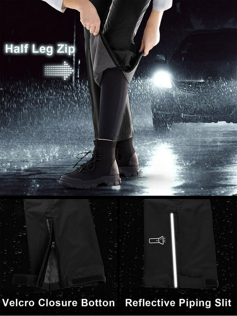 Off Road Ventures Womens Waterproof Rain Pants Lightweight Breathable Windbreaker Hiking Pants For Outdoors Golf