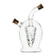 thumbnail image 3 of Dispensador de aceite de oliva y vinagre, dispensador de salsa de soja transparente para utensilios de cocina. Estilo B, 3 of 9