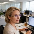 thumbnail image 7 of BVCL Reading Glasses Glasses With Automatic Adjustment Smart Glasses With Smart Glasses Auto Focus Auto Reading Glasses For And Near And Far Blue Light, 7 of 7