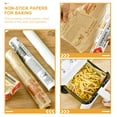 thumbnail image 3 of HOMEMAXS 1 Roll Baking Paper Pads Air Fryer Papers Oil Baking Mats Parchment Papers for Kitchen, 3 of 7