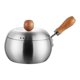 thumbnail image 2 of , para leche, regalo con mango de madera, olla para derretir , olla para cocinar, para espaguetis, sopa, calentar, hervir., 2 of 7