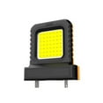 thumbnail image 2 of High Brightness Floodlight for All Power Tool Batteries 2000 Lumen Magnetic Flashlight Compatible with 20V Tools Job Site Led Worklight for Outdoor Lights (Orange), 2 of 9