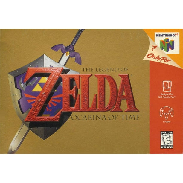 Used The Legend Of Zelda Ocarina Of Time Nintendo 64 Used Walmart Com
