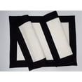thumbnail image 5 of White Linen Placemats With Black Borders, Set of 4, 5 of 11