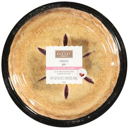 The Bakery At Walmart No Sugar Added Cherry Pie, 25 oz