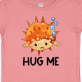 thumbnail image 4 of Inktastic Hug Me Cute Pufferfish with Bubbles Boys or Girls Baby T-Shirt, 4 of 5
