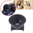 thumbnail image 1 of 1.51X Camera Viewfinder, DSLR Camera Fixed Focus Eyepiece Magnifier Eyecup with 6 Magnifier Mount Bases, 1.51X Viewfinder Magnifier for DSLR Camera, 1 of 7