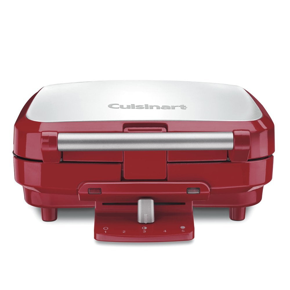 cuisinart red waffle maker