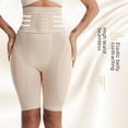 thumbnail image 4 of Pantalones moldeadores de cintura alta para mujer, pantalones moldeadores de glúteos falsos con almohadillas de esponja y realce de cadera, ropa interior ajustada tipo bóxer que levanta la cintura, 4 of 5