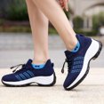 thumbnail image 1 of Zapatos Para Caminar Mocasines informales para mujer, zapatillas deportivas informales para suministros al aire libre (41 azul) Wdftyju Tenis De Mujer Tenis De Hombre, 1 of 6