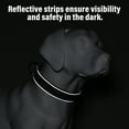 thumbnail image 5 of Plutus Pet Tactical Dog Collar, Reflective, Adjustable Heavy Duty Dog Collar, Soft Padded and Comfortable, for Small Medium and Large Dogs (Ranger Green, M), 5 of 7