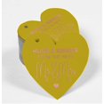 thumbnail image 2 of Inkdotpot 100 Pack Hugs & Kisses From The Wedding Favor Paper Tag Craft Real Rose Gold Foil Hang Tag, 2 of 6