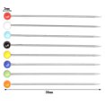 thumbnail image 2 of Alfileres de costura de 10 colores, alfileres de cabeza de bola de cristal de 38mm para confección, componentes de joyería, decoración de flores oso de fresa Hogar, 2 of 6