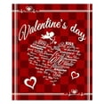 thumbnail image 2 of Fiudx Ofertas relámpago del día, solo en línea Manta de franela para el día de San Valentín Regalos de cumpleaños para esposa de parte de su esposo Aniversario de bodas Cumpleaños Regalos románticos, 2 of 2