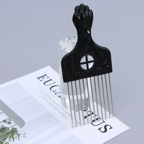 WHAMVOX Wide Tooth Comb Steel Needle Hair Detangler