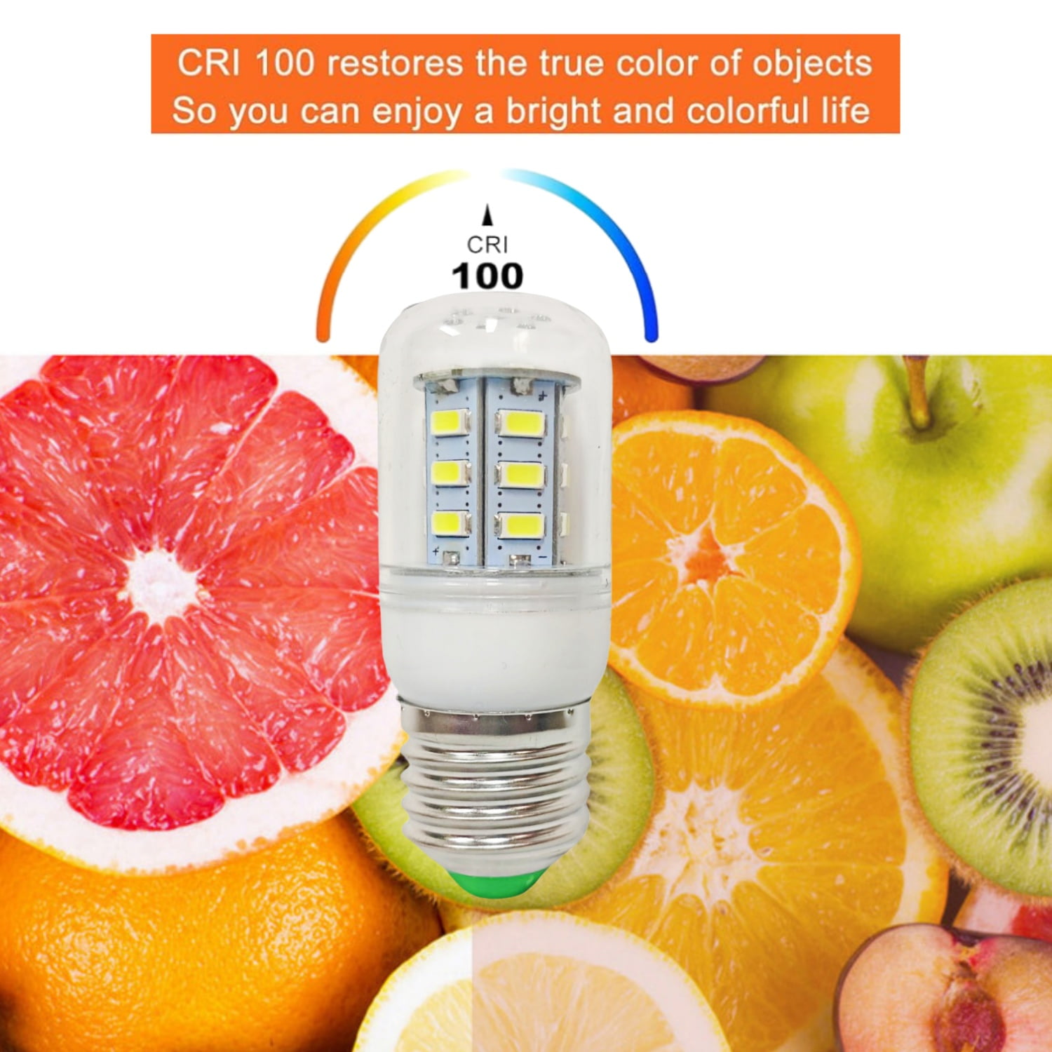 KEI D34L Refrigerator Bulb Replacement for Frigidaire Kenmore Electrolux 5304511738 LED Refrigerator Replace PS12364857 AP6278388 4584444 (110V-240V 3.5W White Light)