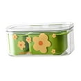 thumbnail image 3 of Cesta de drenaje para frutas, cesta para lavar verduras, colador de verduras con tapa, lavabo para lavar frutas, colador de frutas multifuncional Verde, 3 of 8
