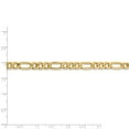 thumbnail image 5 of Real 14kt Yellow Gold 6.25mm Semi-Solid Figaro Chain; 18 inch; Lobster Clasp; for Adults and Teens; for Women and Men, 5 of 5