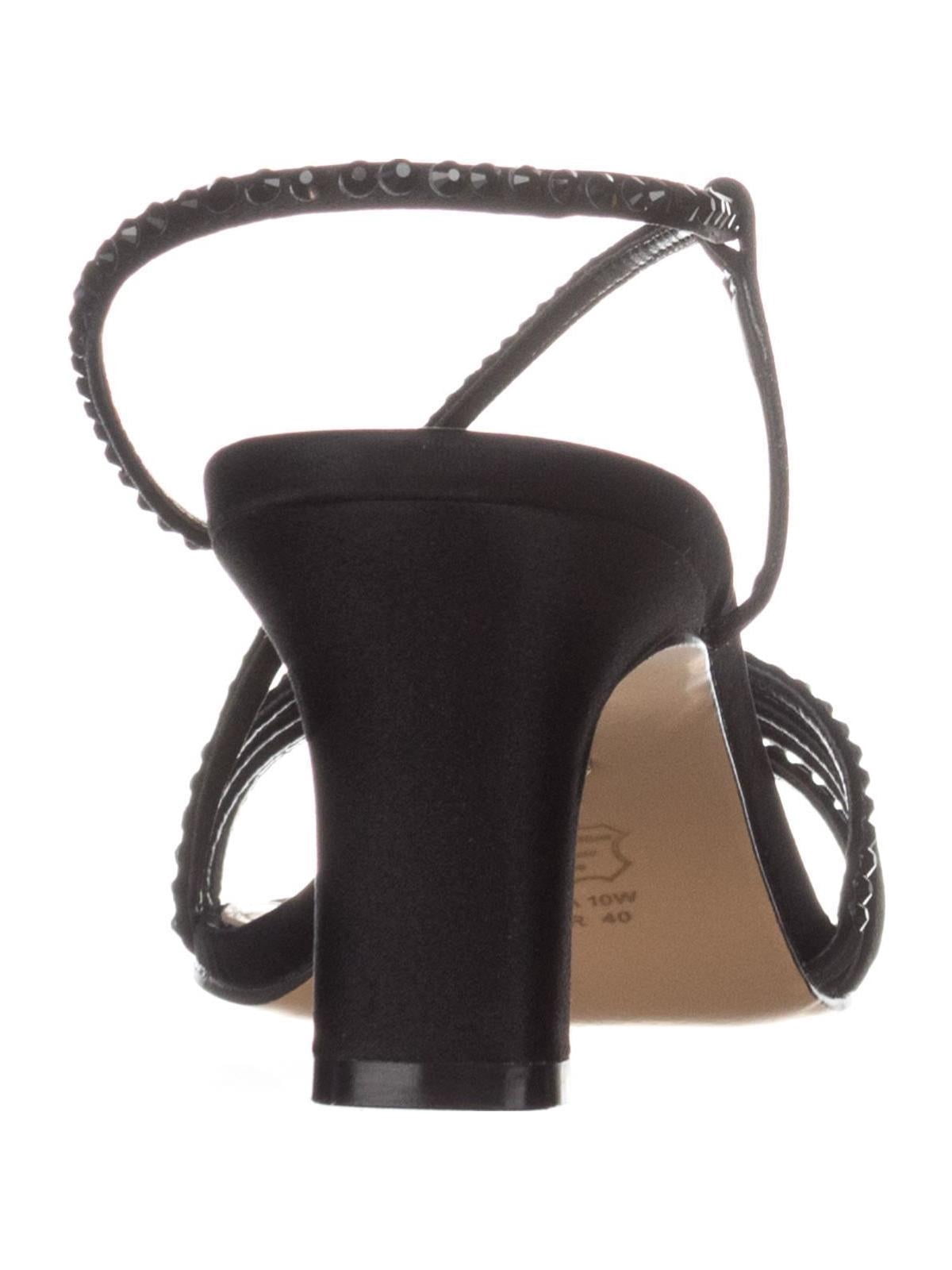 nina gerri evening sandals black