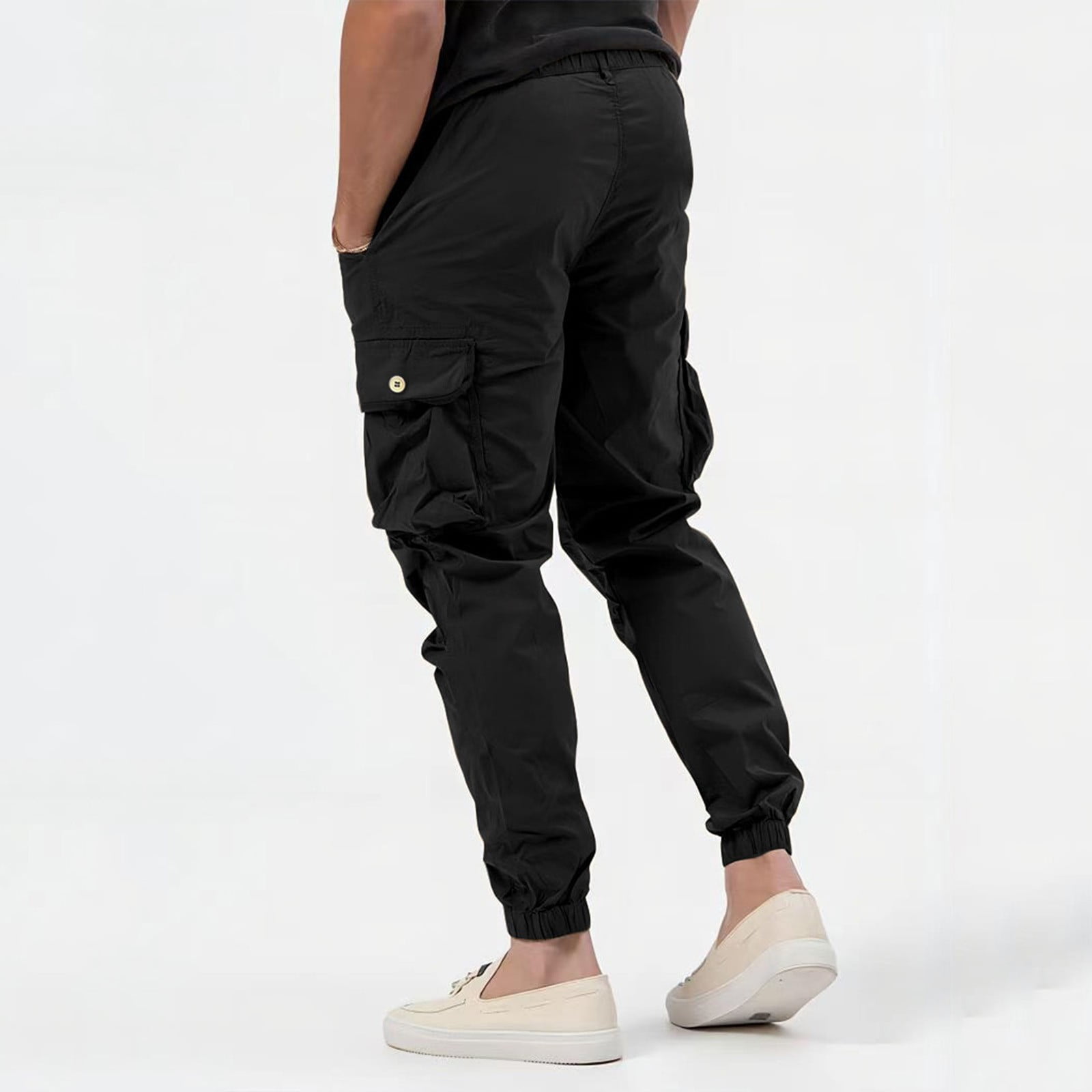 Clearance! Hontri Cargo Pants for Men Male All Matching