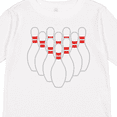 thumbnail image 4 of Inktastic Ten Pins for Bowling Boys or Girls Long Sleeve Toddler T-Shirt, 4 of 5