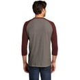 thumbnail image 2 of District Perfect Tri 3/4-Sleeve Raglan. DM136, 2 of 4