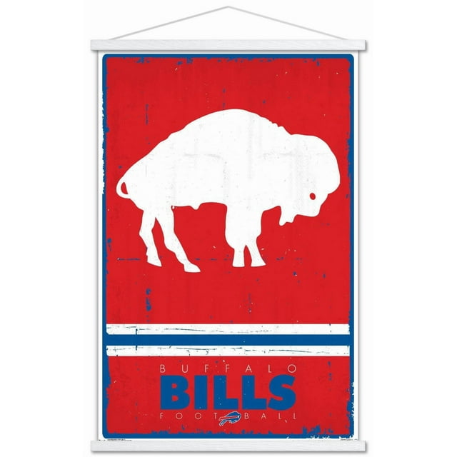 NFL Buffalo Bills - Retro Logo 15 Wall Poster, 22.375" x 34"
