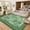 Green, variant on Nanan 2'x6' Vintage Forest Scene Runner Rug, Machine Washable Low Pile Non-Slip Indoor Rug for Hallway Kitchen Laundry Room, Camel