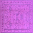 thumbnail image 1 of Ahgly Company Indoor Square Oriental Purple Industrial Area Rugs, 7' Square, 1 of 4