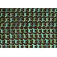thumbnail image 1 of Ahgly Company Indoor Rectangle Abstract Turquoise Blue Modern Area Rugs, 7' x 9', 1 of 4