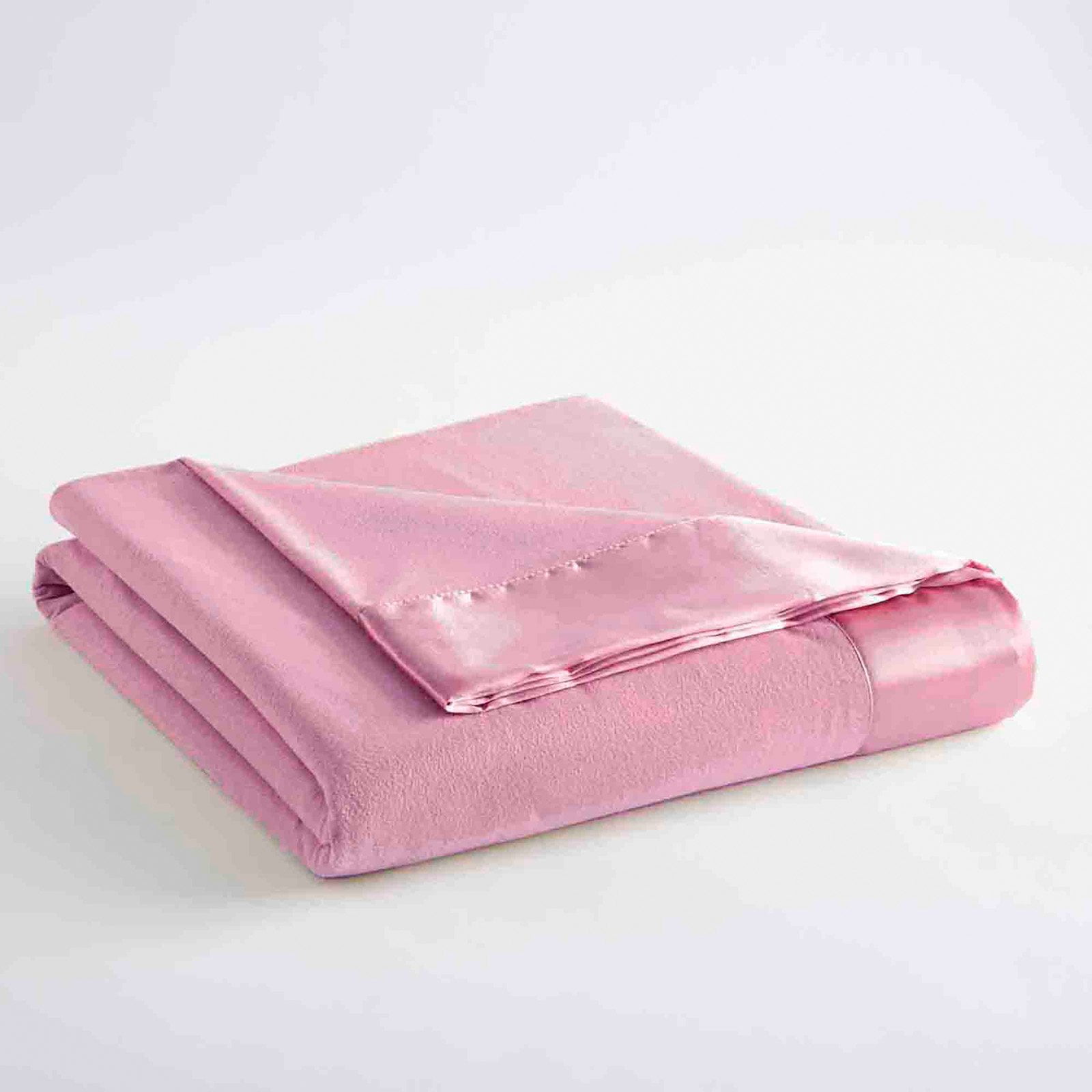 Shavel Home Products All Seasons Sheet Blanket, Twin, Frosted Rose