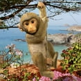 thumbnail image 2 of Garden Animal Chimpanzee Hangs Monkey Baby Tree Climbing Resin Craft Statue, 2 of 4