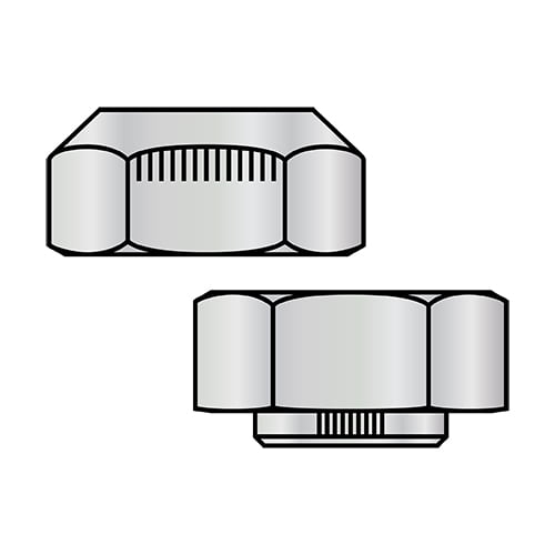 9/16-18 Stover Alternative Automation Style Lock Nut Grade C Cad And Wax (Pack Qty 300) BC-57NO