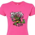 thumbnail image 3 of Teenage Mutant Ninja Turtles: Mutant Mayhem - Raphael Going In Loud - Juniors Fitted Graphic T-Shirt, 3 of 5