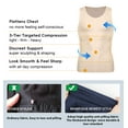 thumbnail image 7 of MANIFIQUE Gynecomastia Compression Shirts for Men, Tank Top Body Shaper, Fajas para Hombres, Slimming Undershirt, 7 of 7