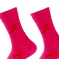 thumbnail image 4 of Women's Valentine's Mid Length Knitted Socks for Men Heart Print Crew Socks Multicolor-19 Free Size, 4 of 5