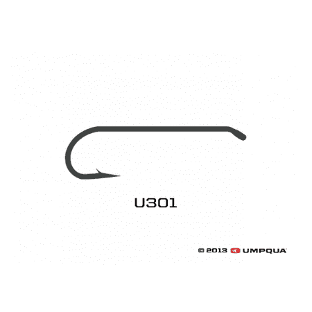 Umpqua U-Series U301 Fly Tying Nymph/Streamer Hooks