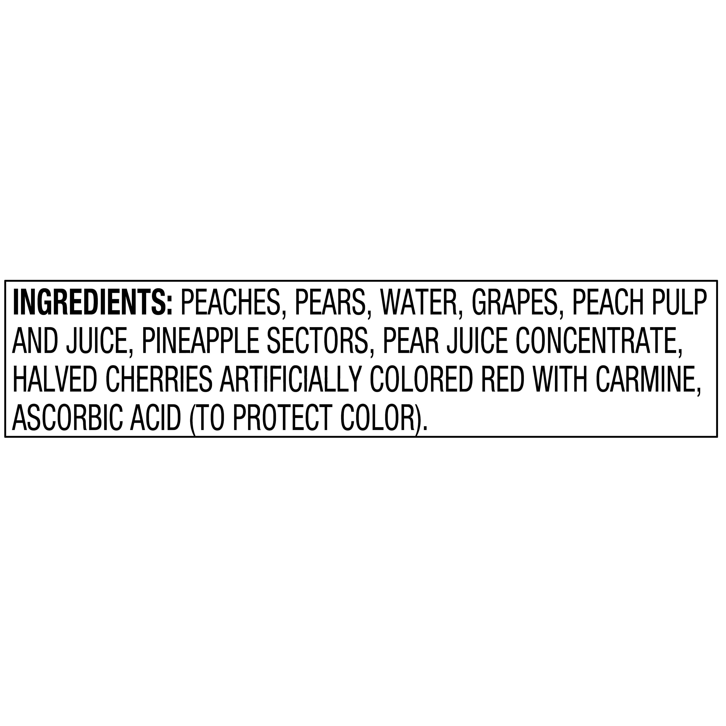 (12 pack) Great Value Chunky Mixed Fruit in Juice, 15 oz