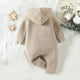 thumbnail image 5 of Body de bebé Odeerbi Canastilla Onesies para niños pequeños color caqui invierno Grueso, 5 of 9