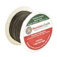 thumbnail image 2 of Mandala Crafts 1mm Waxed Cotton Cord Rope for Jewelry Making Beading Crafting Macramé 109 Yards Dark Olive Green, 2 of 3