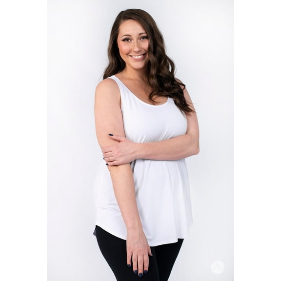 Classic Swing Tank - White L