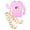 Pink, variant on HCYSFG Girls Graphic Print Pajama Sets 2 Piece Top And Pants Long Sleeve Crewneck Lounge Set Elastic Waist Sleepwear Sets