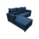 thumbnail image 4 of Sala Esquinera El Bazar Store Demeter Azul marino 210x160 cm Tela Lino nacional Modular Chaise love seat, 4 of 6