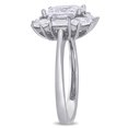 thumbnail image 3 of Everly Women's Cubic Zirconia Sterling Silver Engagement Ring, 3 of 6