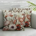 thumbnail image 3 of PHYHOO Spring Pillow Cover Floral Decorations Seasonal Farmhouse Pillow Case Decor for Sofa Couch, 3 of 5