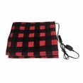 thumbnail image 1 of Born Pretty Five Styles Battery Powered Heated Blanket Electric Operated Thrown Warming Portable Winter, 1 of 3