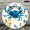 12x12in, variant on ZFLMY Silent Non Ticking Round Wall Clock, Watercolor Blue Crab Print, Silent Mechanical Movement, Lobby Corridor Dining Room Bedroom Office Classroom