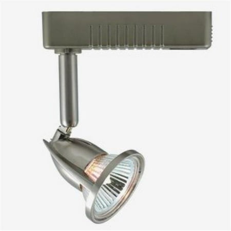 Voltage Track Lighting Fixture - Mini Deco 123 Series Low Voltage Track Light Fixture, 50 Watt, Satin Chrome Finish